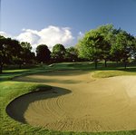 Sand Trap 18 fairway